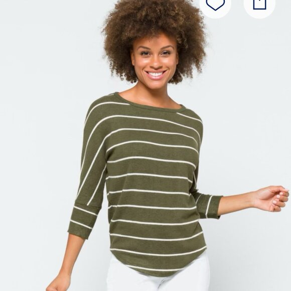 41 HAWTHORN Corinna Brushed Dolman Knit Top, size L/XL - Picture 1 of 6